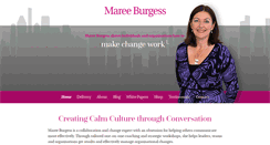 Desktop Screenshot of mareeburgess.com